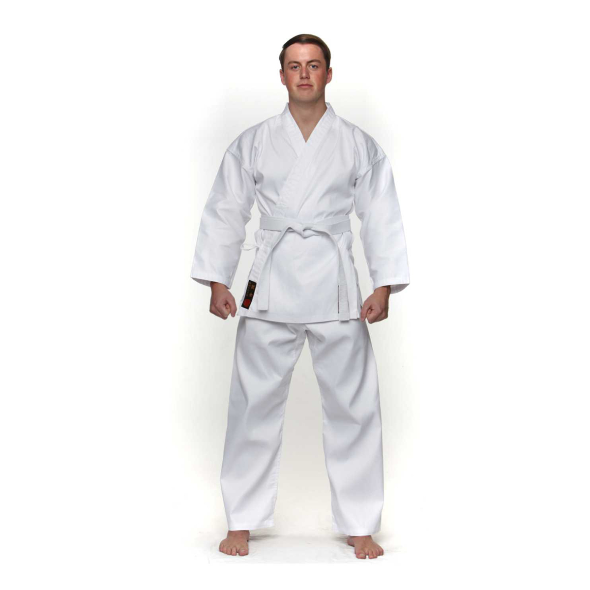 Adults White Karate Gi ~ 7.5oz - Ki Martial Arts Ltd