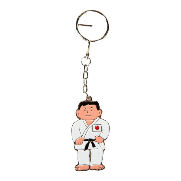 Japanese Karate Man Keyring