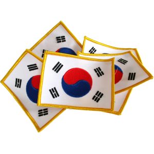 Korea Flag Patches