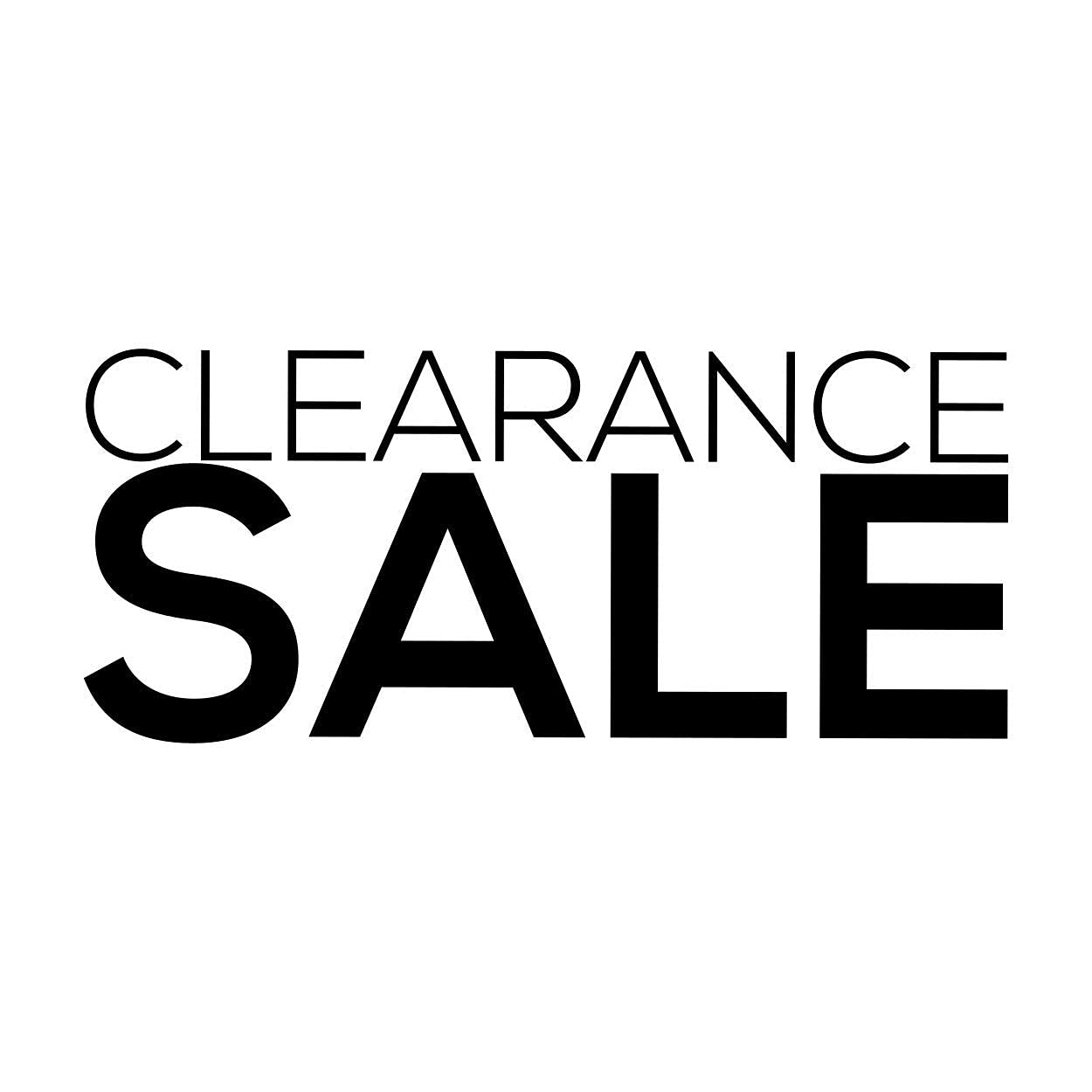 CLEARANCE