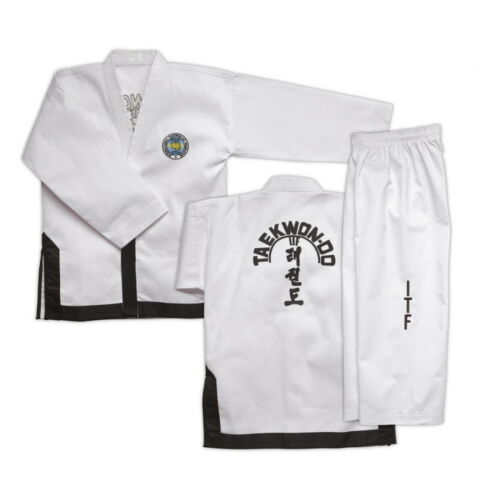 Childrens ITF Black Belt Uniform